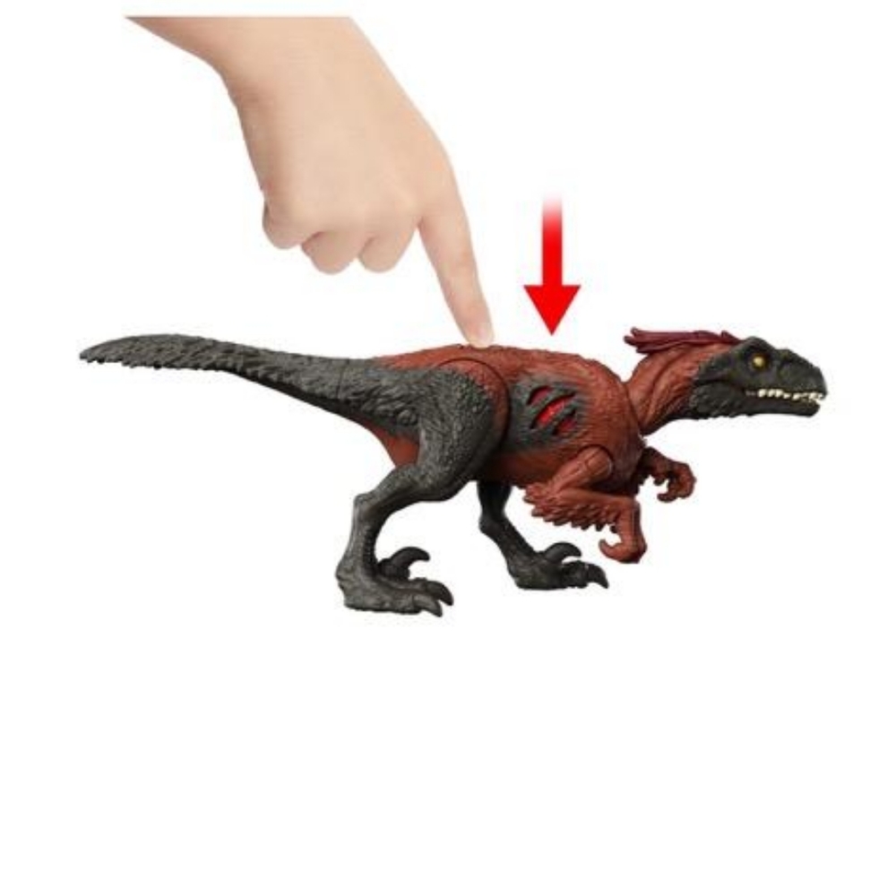 JURASSIC PARK EXTREME DAMAGE PYRORAPTOR - Picture 3 of 7